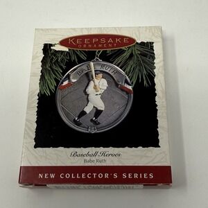 1994 Baseball Heroes #1 - Babe Ruth, HALLMARK KEEPSAKE ORNAMENT